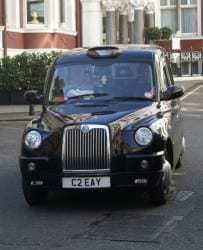 London Cab mobile Payments