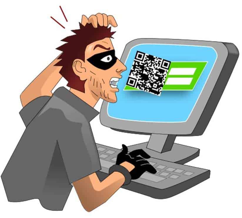 qr codes security password login authentication