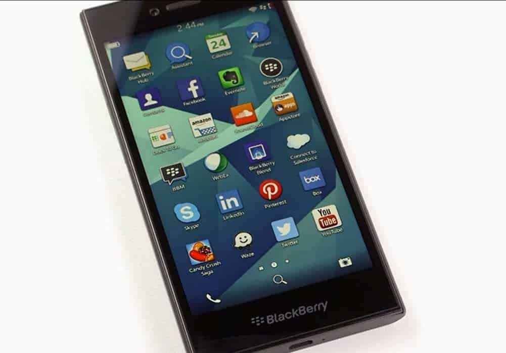 BlackBerry Leap mobile health