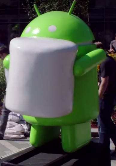 Android versions like Marshmallow