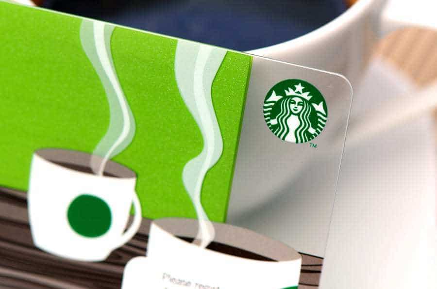 Starbucks mobile payments card