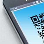 QR Code payment system - qr code on smartphone