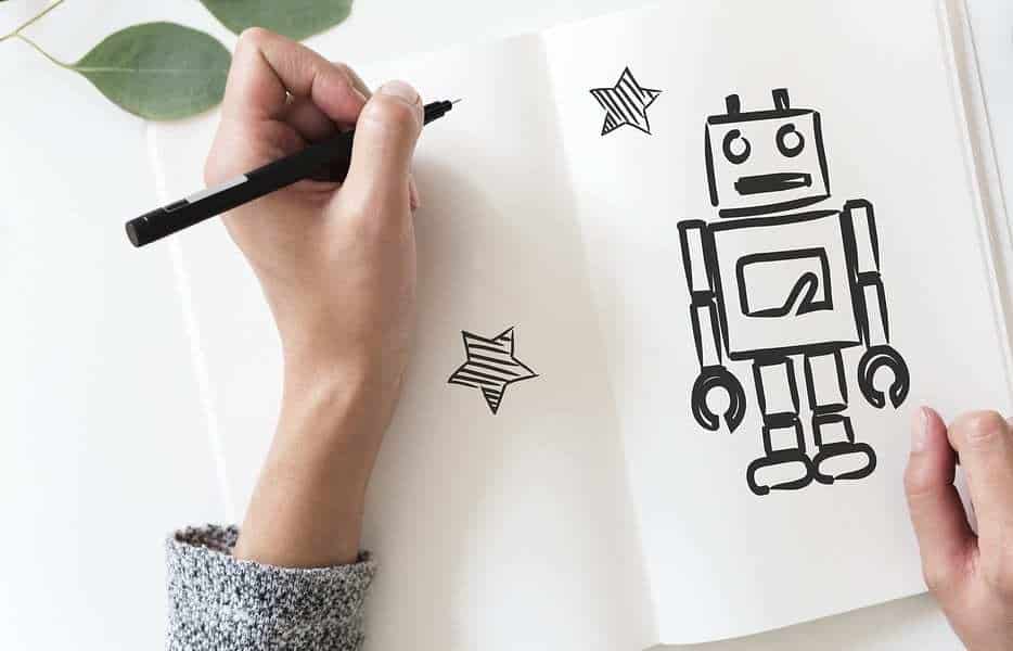 Amazon Robot - Robot Drawing - Artist
