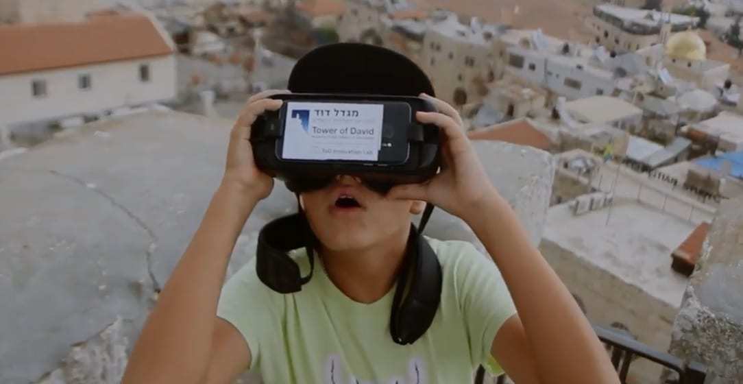Mobile VR walking tour - Jerusalem VR Tours - YouTube