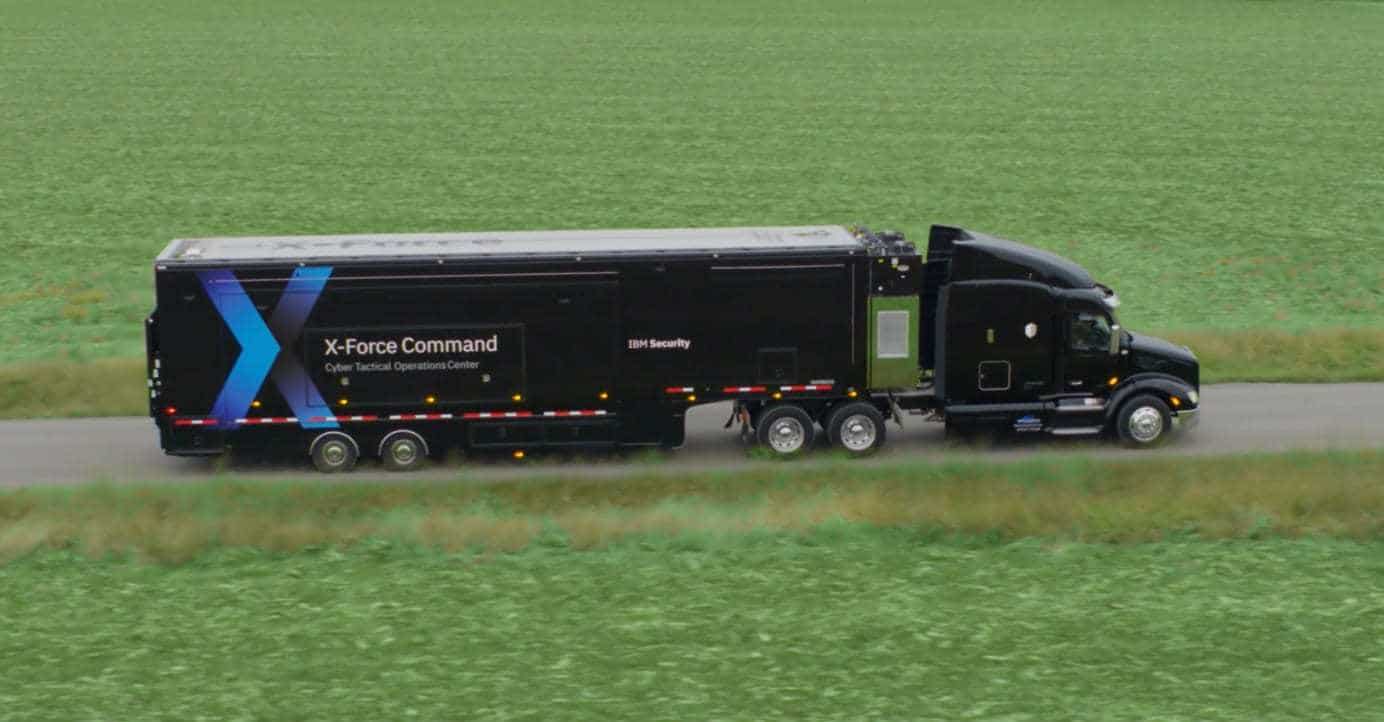 IBM X-Force Command Cyber Tactical Operations Center - Mobile Cybersecurity Facility