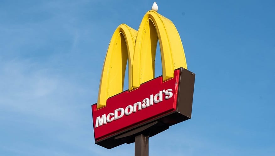 Geolocation delivery - McDonald's Restaurant Sign