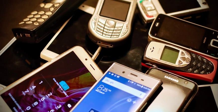 cell phone recycling - mobile phones
