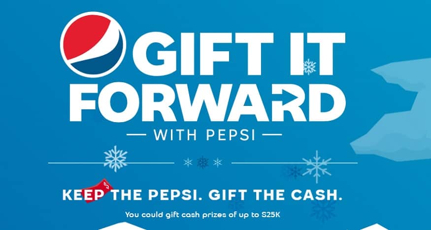 Pepsi QR Code Promotion - Gift it Forward with Pepsi - Official Site