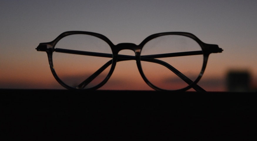 Thin VR glasses - Image of eye glasses