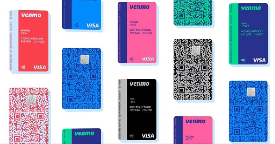 Credit card QR code - Venmo Credit Card