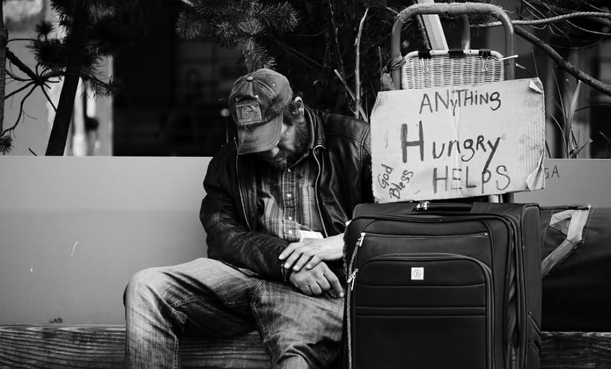 QR code donations - homelessness