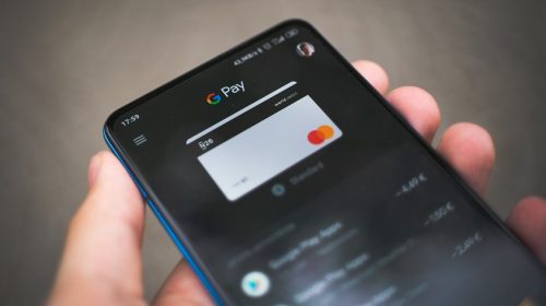 Tap to pay tickets Google Pay on phone