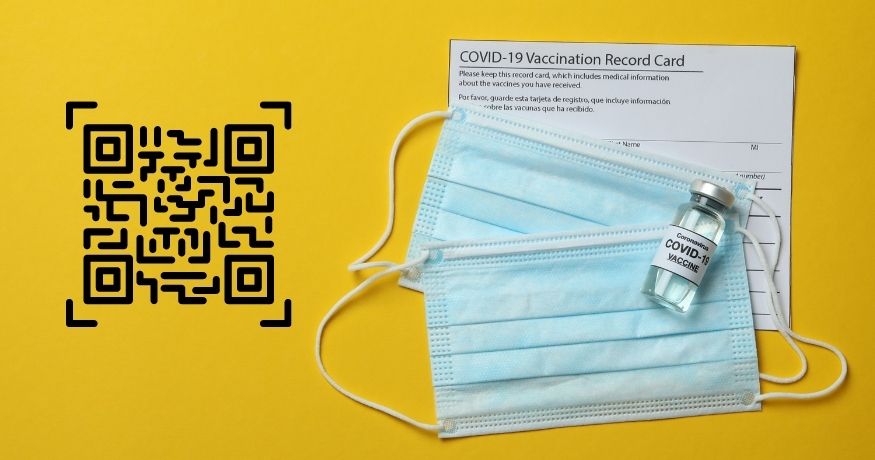 QR code vaccine records