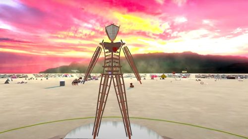 Virtual reality event - Virtual Burn 2021 Teaser BRCvr - Burning Man Project