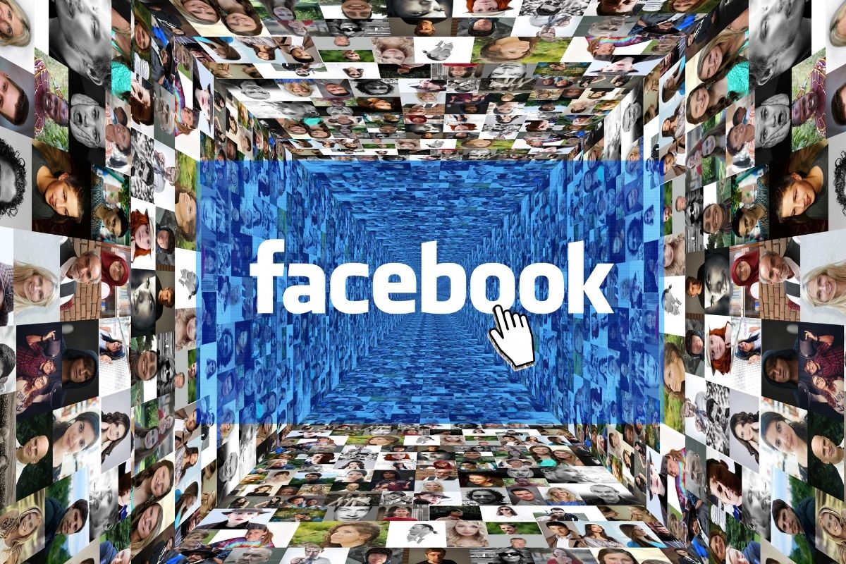 Facebook metaverse - facebook logo - people