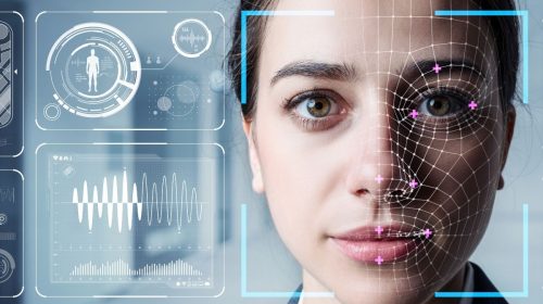 Facial Recognition technology- woman