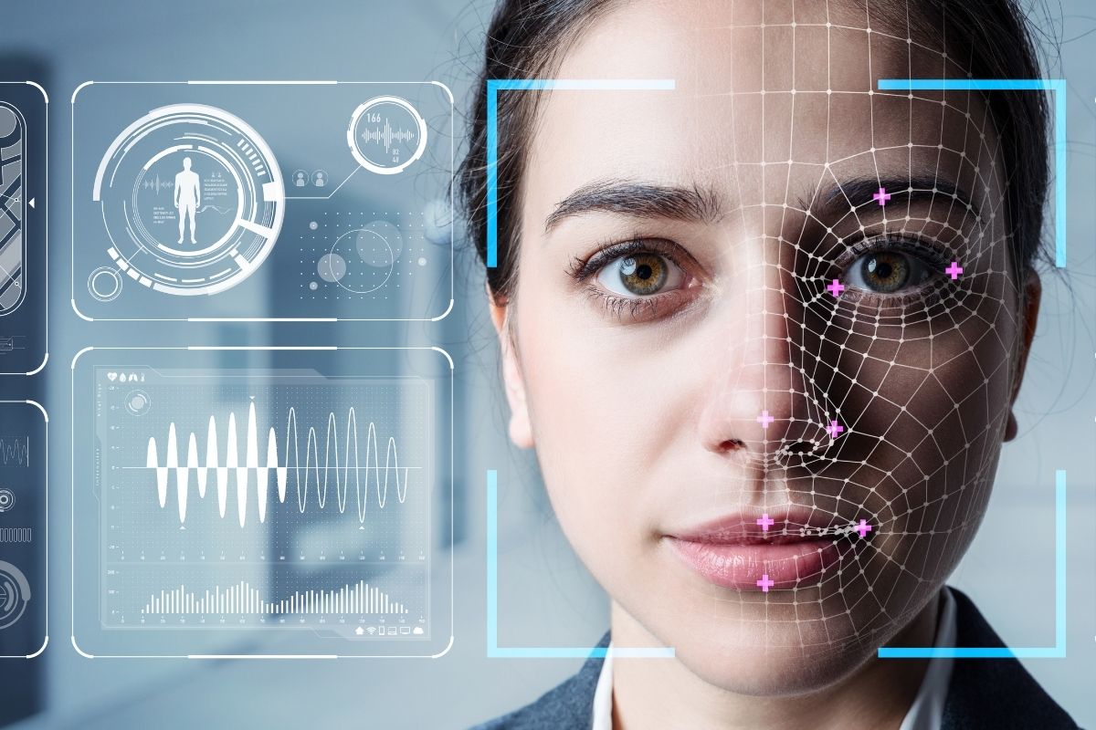 Facial Recognition technology- woman
