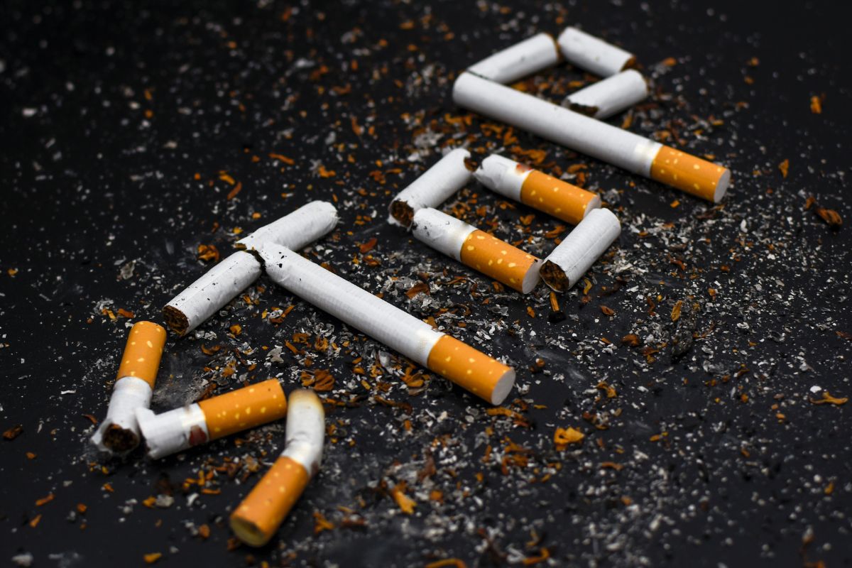 QR code - Stop smoking- Cigarettes