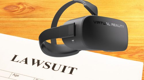 Virtual reality lawsuit - headset