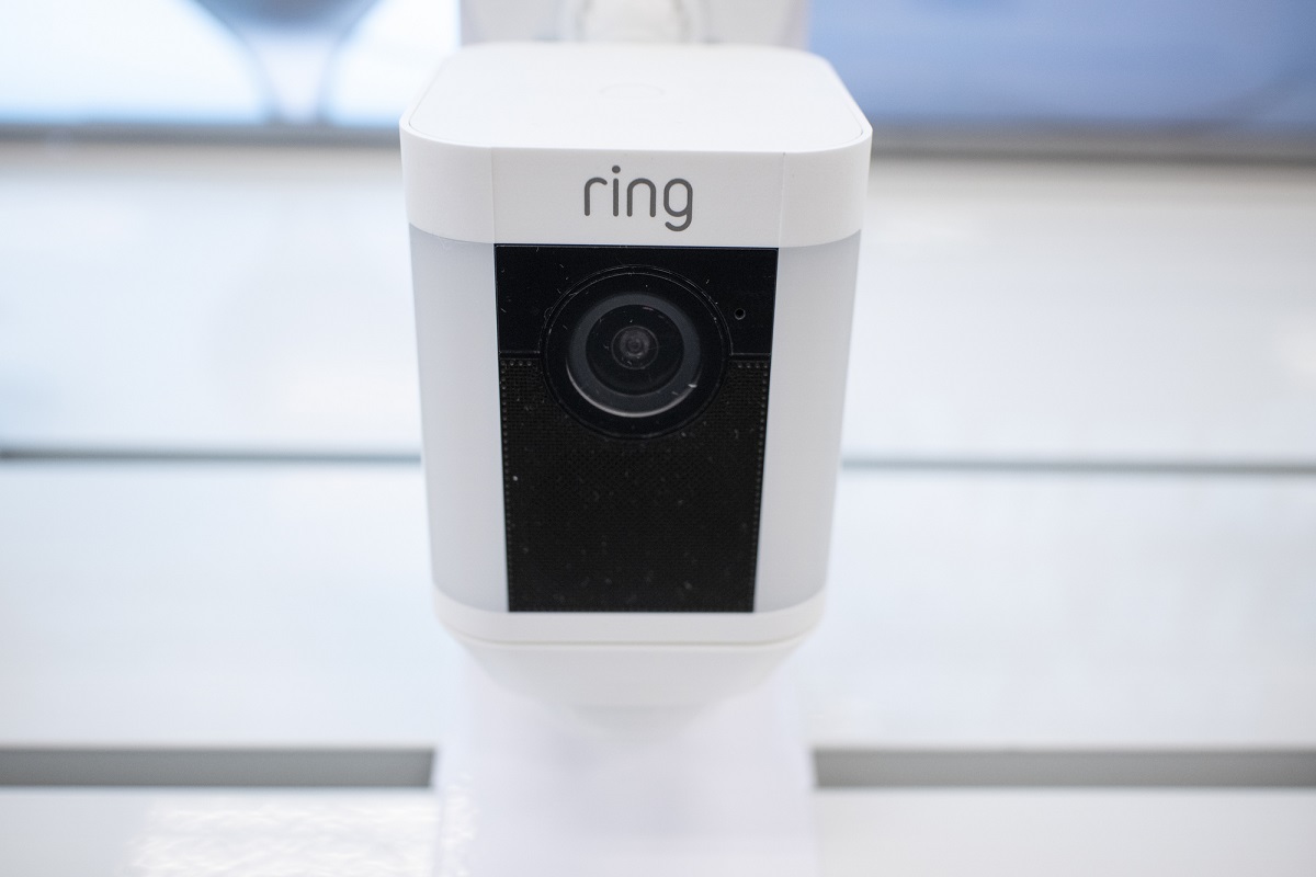 QR code - Ring Doorbell device