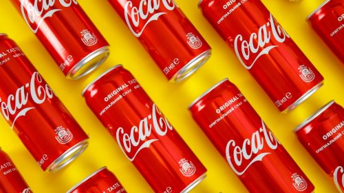 QR codes - Coca-Cola cans