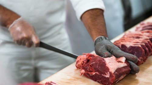 Artificial intelligence - Butcher cutting meat