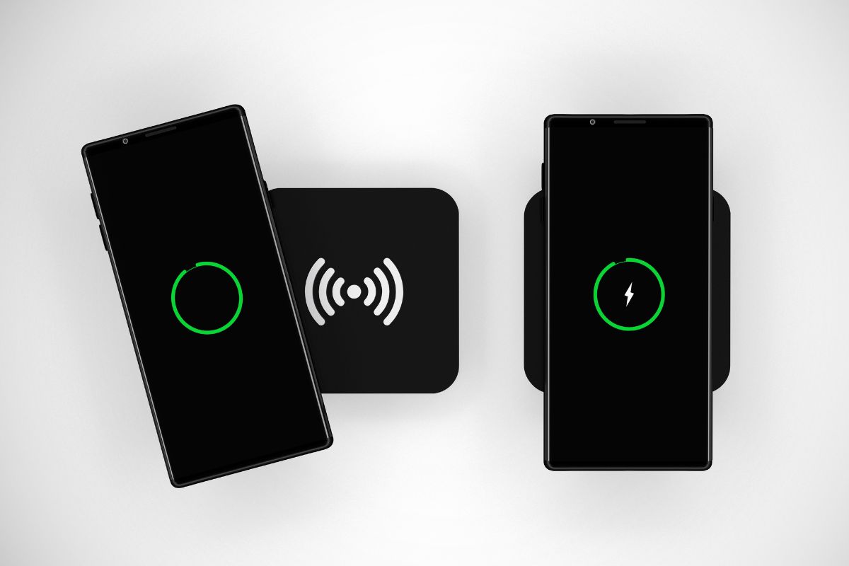 NFC technology - phones wireless charging