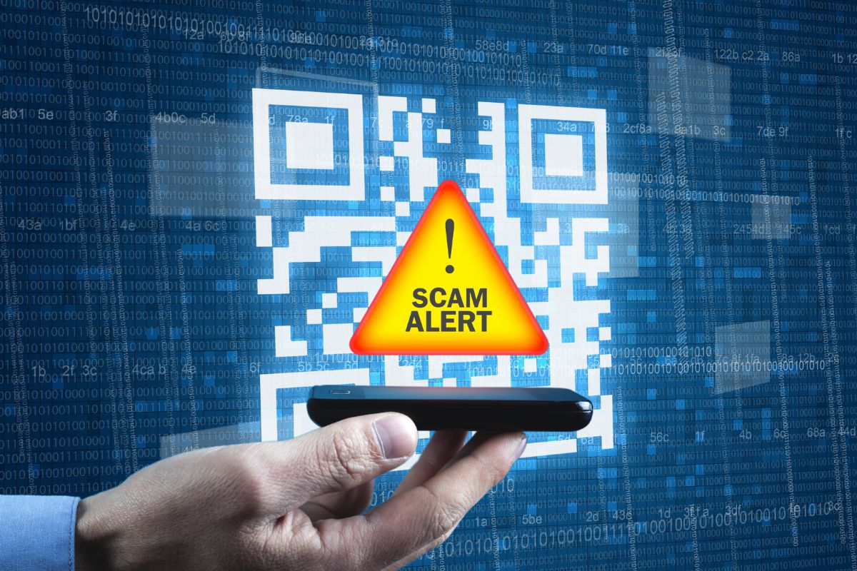 Quishing - QR code scam alert