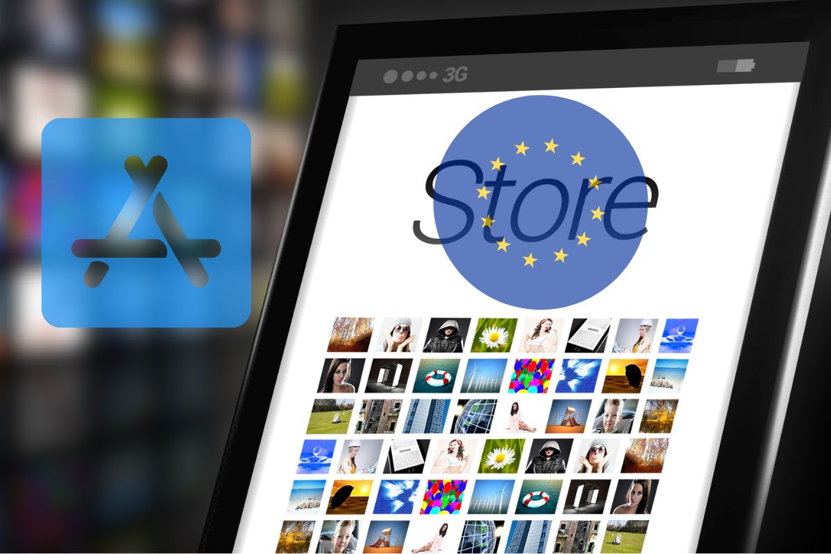 App Store - EU - Apps on a tablet