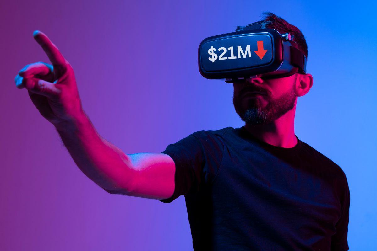 Virtual reality - 21 million loss