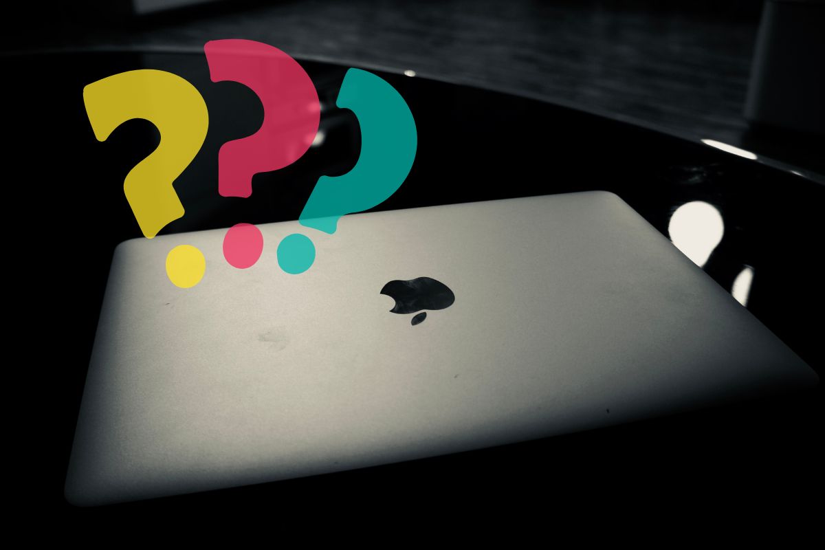 Mobile devices - MacBook - Question marks