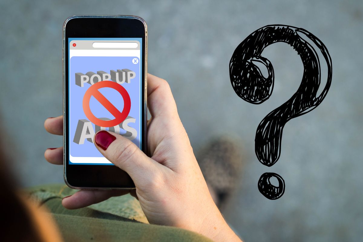 Ad blocker - Mobile Device - Question Mark