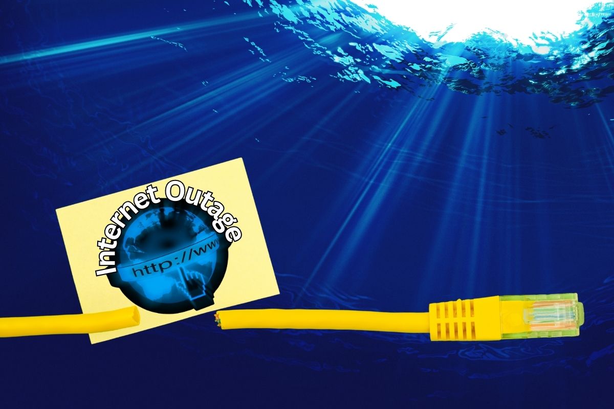 Internet outage - Cable broken underwater