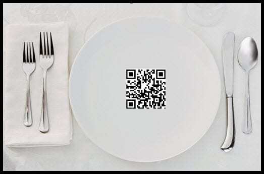 QR codes restaurants