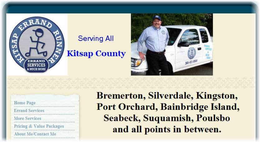 Kitsap Errand Runner Website