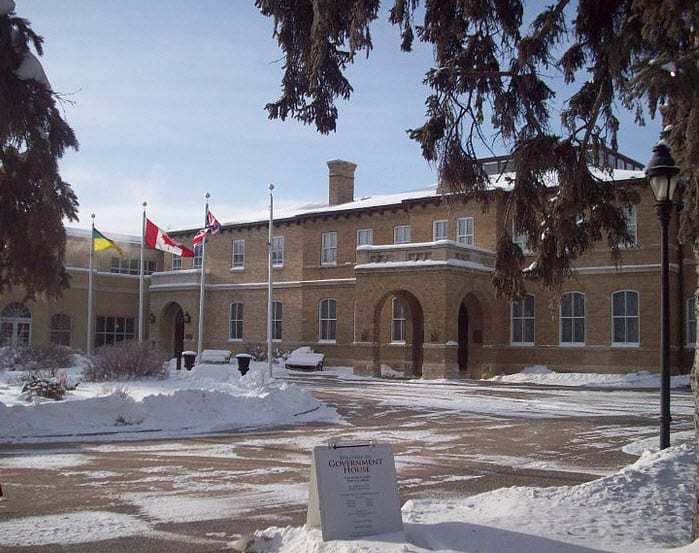 Government House in Saskatchewan