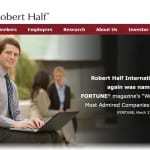 Robert Half Website Preview