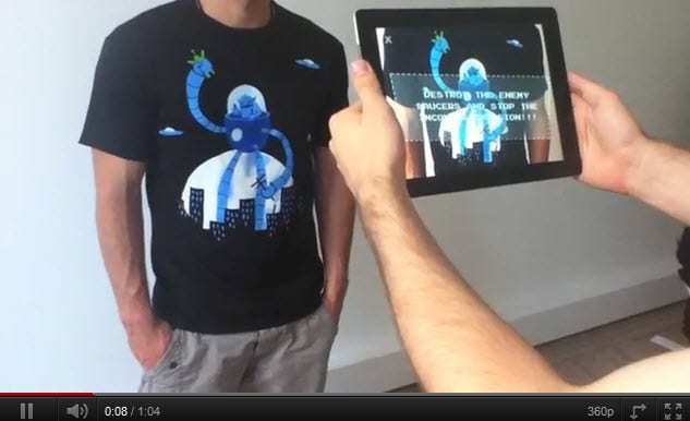 Augmented Reality T Shirt
