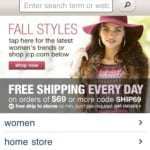 JC Penney Mobile Marketing