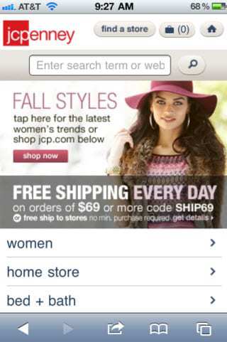 JC Penney Mobile Marketing