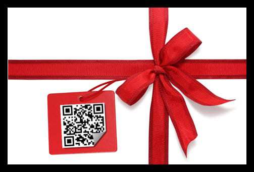 QR Code Gift Tags