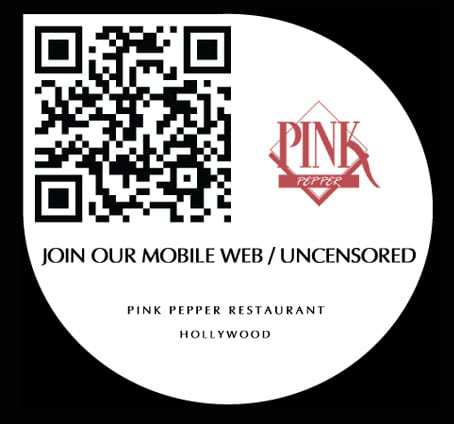 QR Code used in Menus