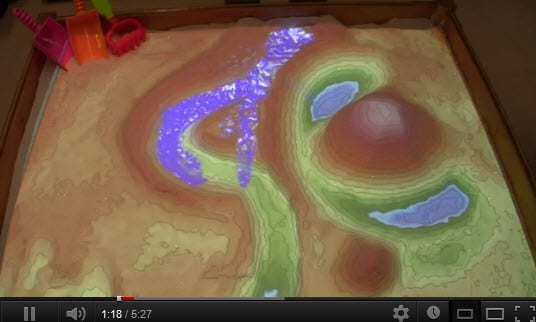 Virtual Sand box video