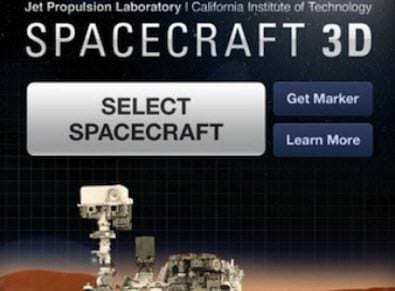 Augmented reality- NASA Spacecraft 3D