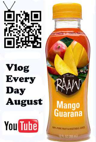 QR Code marketing campaign for Raw Foods International