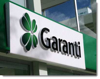 Garanti Bank QR code mobile payments