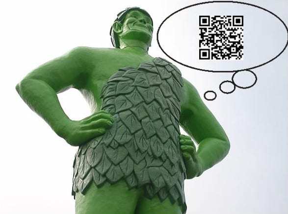 Jolly Green Giant QR Codes