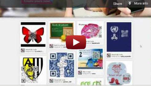 qr codes video