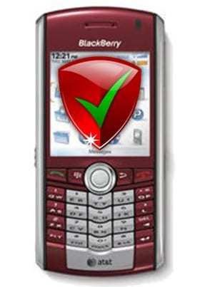 Blackberry mobile security