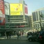 Yonge Dundas Square Augmented Reality Billboard
